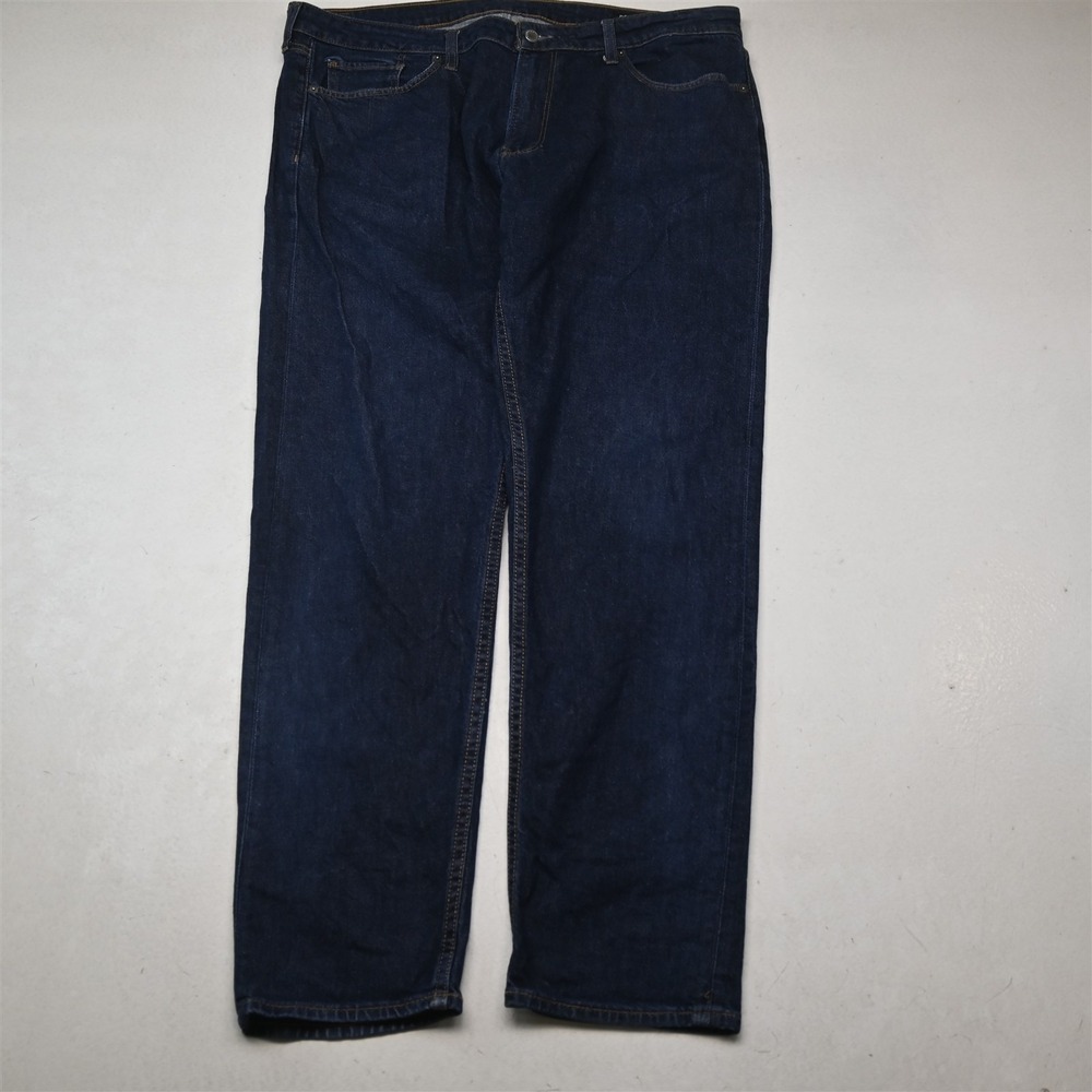 Bonobos 38x34 Dark Wash Stretch Denim Athletic Fit Tapered Mens Jeans